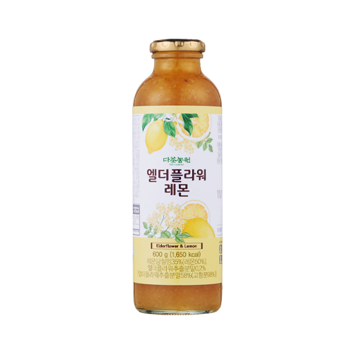엘더플라워 레몬