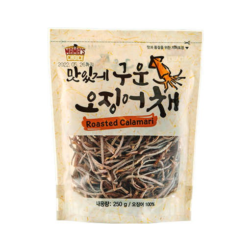 Grill and dried shredded squid