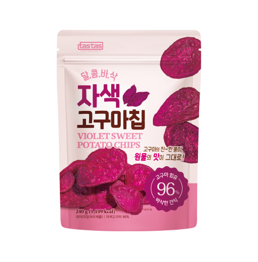 달콤바삭 자색고구마칩