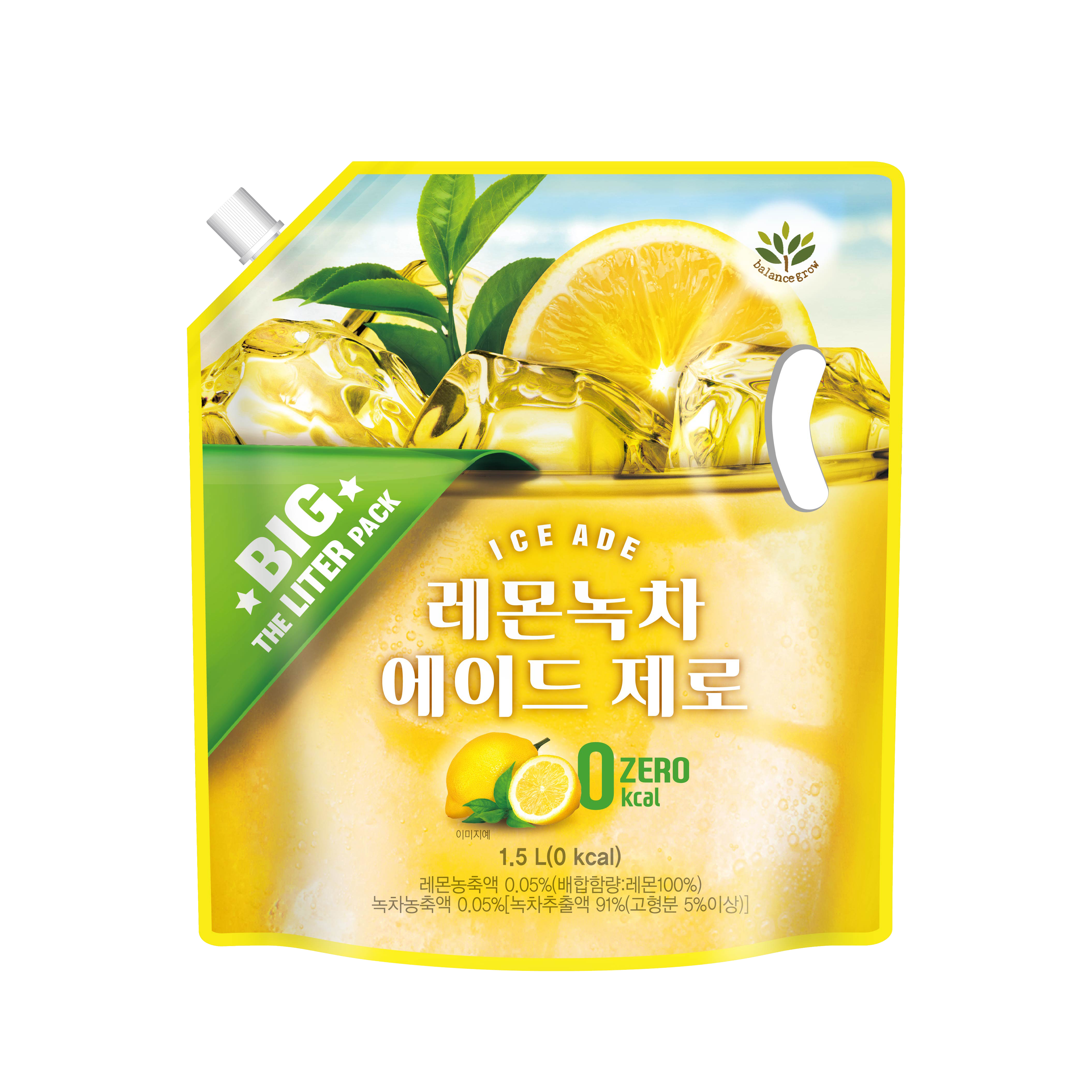 1.5L) 레몬녹차에이드 제로