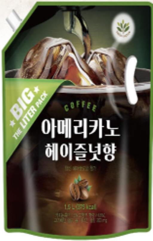 1.5) 아메리카노 헤이즐넛향